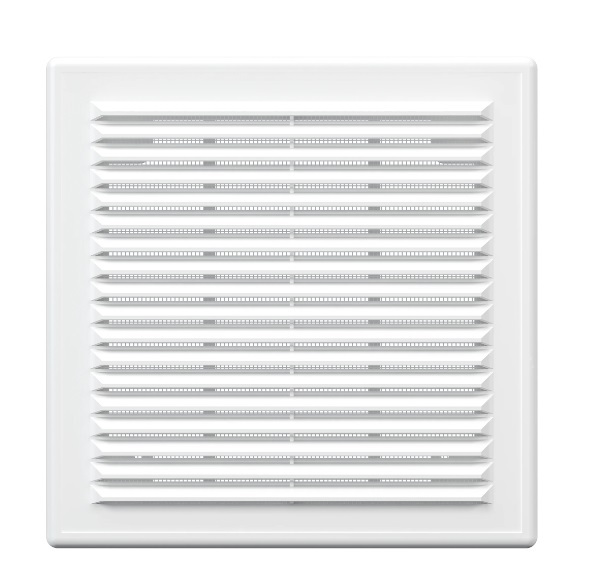 Решетка накладная ERA 2525Р 250х250 мм