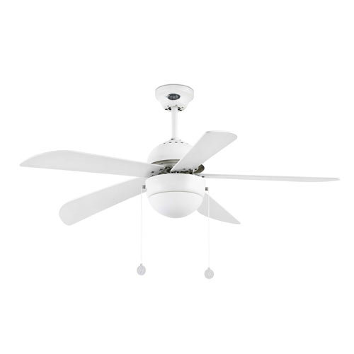 ЛЮСТРА ВЕНТИЛЯТОР (ПОТОЛОЧНЫЙ ВЕНТИЛЯТОР СО СВЕТИЛЬНИКОМ ) VENETO BLANCO (33318FAR)