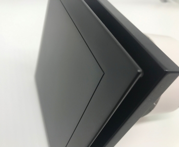 Вентилятор накладной Helios MiniVent M1/100 F Black Matte (таймер, датчик влажности) d100