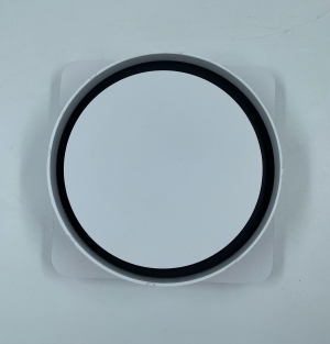 Теневой диффузор для натяжного потолка FoZa d150мм с вентилятором на шарикоподшипнике d100мм с выходом на трубу 60х120мм